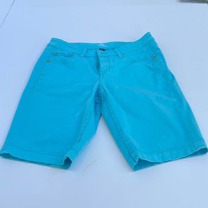 Tommy Bahama aqua blue womens shorts size 6